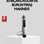Burun Kulak ve Kaş Tıraş Makinesi 3D Keskin Bıçaklı Pil ile Çalışan - vipsepet