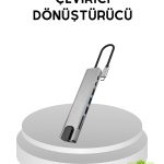 Dönüştürücü Hub – Kompakt, Dayanıklı ve Yüksek Hızlı Bağlantı - Vipsepet