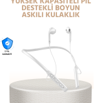 Gürültü Azaltıcı Ergonomik Boyun Askılı Kablosuz Kulaklık - Vipsepet