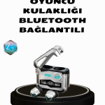 Kablosuz Spor Kulaklık – Düşük Gecikmeli Oyun Modu, Powerbank Şarj Kutusu - vipsepet