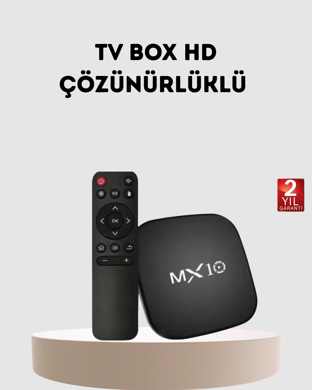 3-175 4K Ultra HD TV Kutusu – 8 GB Hafıza, Google Asistan, Chromecast, Dolby Destekli - Vipsepet - Görsel 1