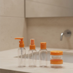 30 ml 5’li Seyahat Şişesi Seti Çantalı Kozmetik Organizer - Vipsepet
