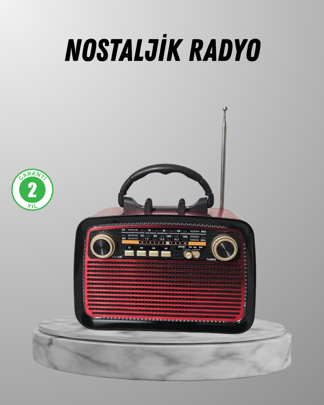 3-177 Ahşap Dokulu Bluetooth Müzik Kutusu – Vintage LED Tasarımıyla Modern Ses Deneyimi - Vipsepet - Görsel 1