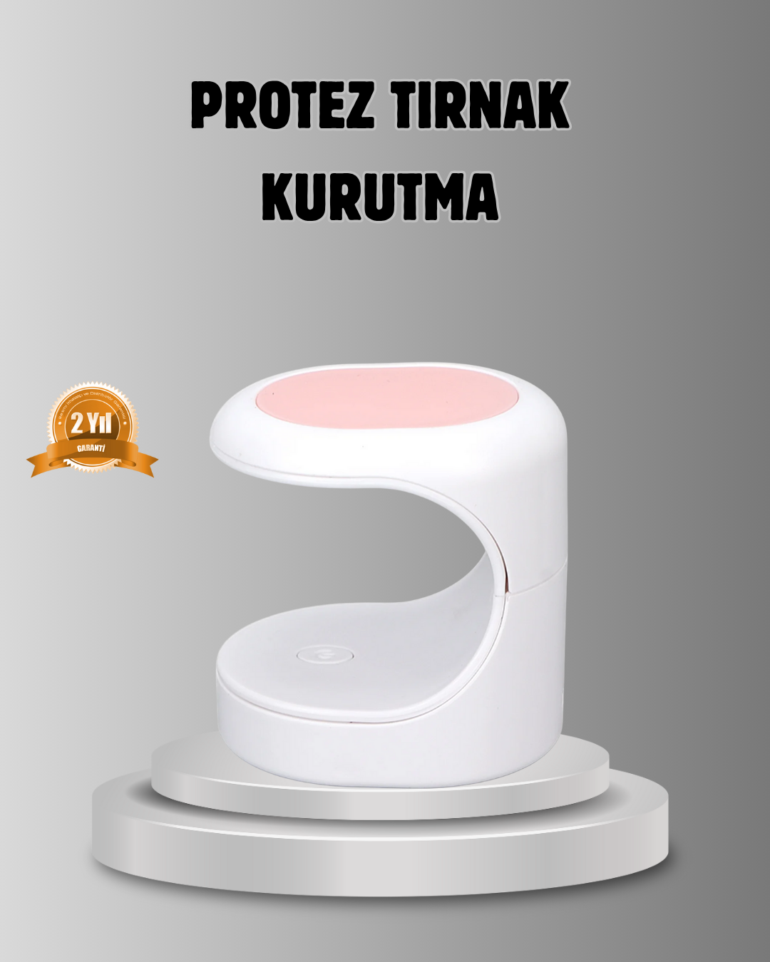 3-179 Taşınabilir Mini Oje Kurutma Makinesi 16W UV LED Hızlı Etkili Kurutucu - Vipsepet - Görsel 1
