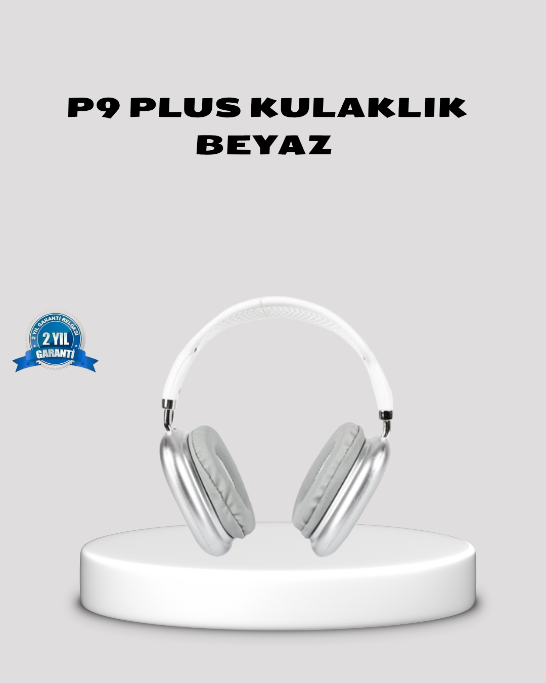 3-184 Bluetooth 5.0 Kulak Üstü Kulaklık – Uzamsal Ses, Gürültü Engelleme, Ergonomik Tasarım - Vipsepet - Görsel 1