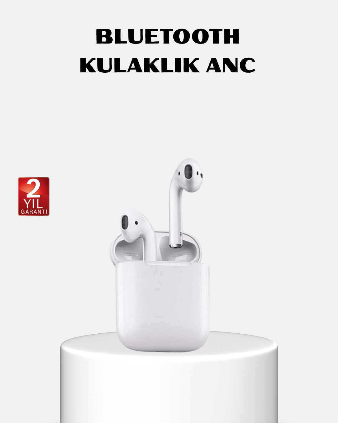 3-188 Kablosuz ANC Kulak Üstü Kulaklık – Gürültü Engelleme, Mikrofonlu - Vipsepet - Görsel 1