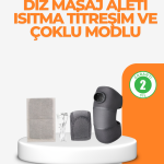 NTC Isı Kontrollü Diz Masaj Aleti Titreşim ve Isı Terapisi - Vipsepet
