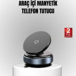 Vakum Adsorpsiyonlu Manyetik Telefon Tutucu Güçlü N52 360° Evrensel Uyumluluk - Vipsepet