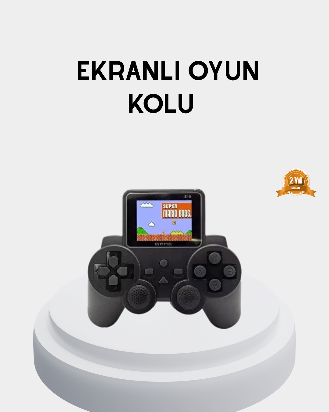 3-198 Atari S10 Retro Oyun Konsolu – 520 Nostaljik Oyun, TV Bağlantılı, Şarjlı ve Taşınabilir - Vipsepet - Görsel 1