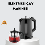Çaycı Cam Demlikli 1800W Güçlü ve Sıcak Tutmalı Elektrikli Çay Makinesi - Vipsepet