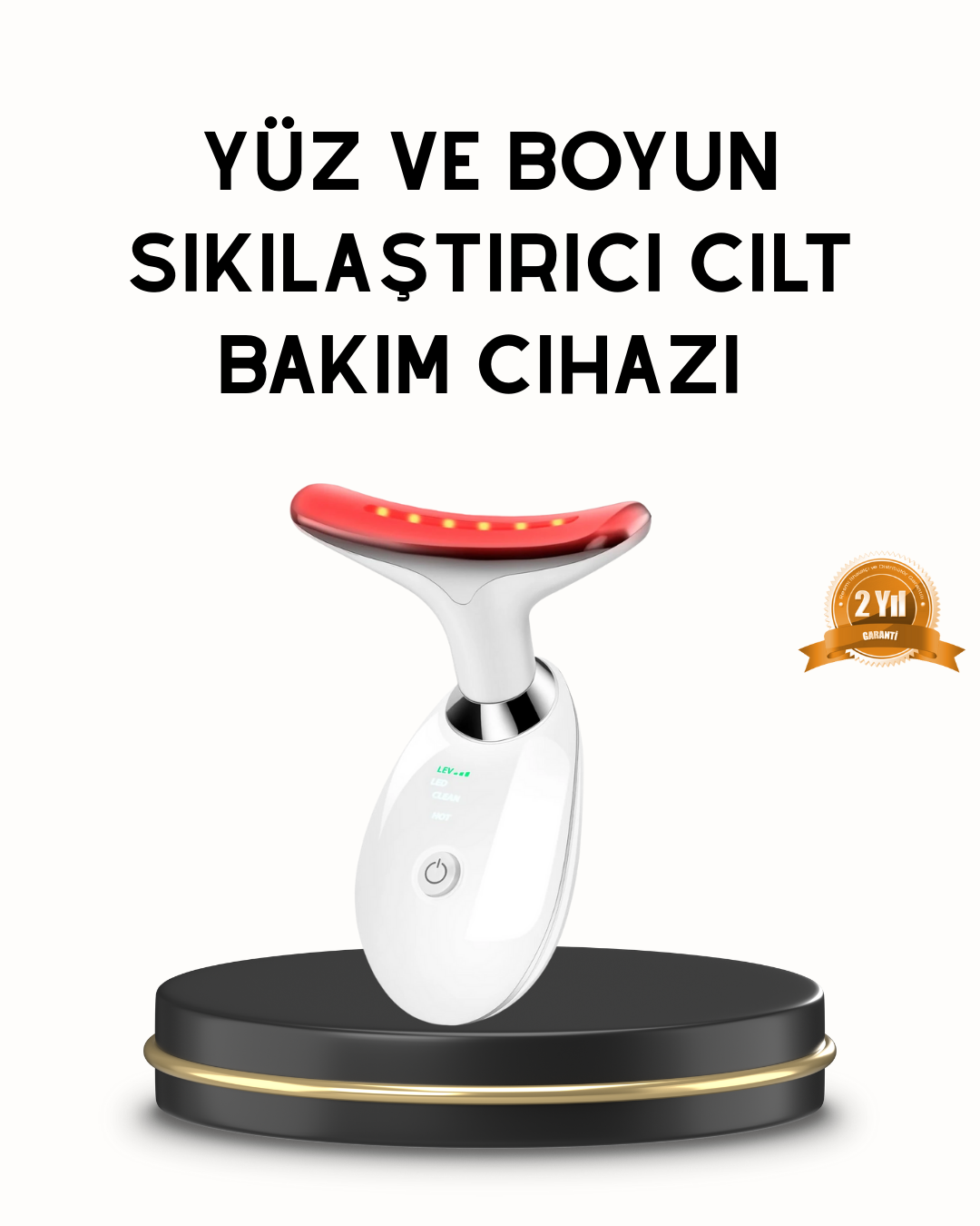 3-202 Boyun ve Gıdı Toparlayıcı EMS Cilt Sıkılaştırıcı 7000 Titreşim Isı Terapisi - Vipsepet - Görsel 1