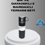 500 ml Vakumlu Termos – Çift Kat Paslanmaz Çelik, Sızdırmaz Kapağıyla Sıcak ve Soğuk İçeceklere Özel - Vipsepet