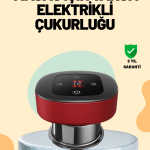 4’ü 1 Arada Elektrikli Çukurluk Masaj Seti Isı Masaj ve Kırmızı Işık - Vipsepet