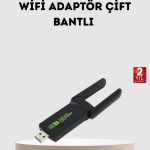 Ultratekno Dual Band WiFi Adaptör – 1200 Mbps, USB 3.0, Çift Antenli, Geniş Kapsama Alanı ve Yüksek Hız - Vipsepet