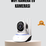HD IP Kamera – Gece Görüşlü, Hareket Sensörlü, Mobil Takip ve Çift Yönlü Ses - Vipsepet