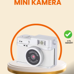 Kompakt Mini Kamera Retro Tasarım 128GB Hafıza 1080P Video - Vipsepet