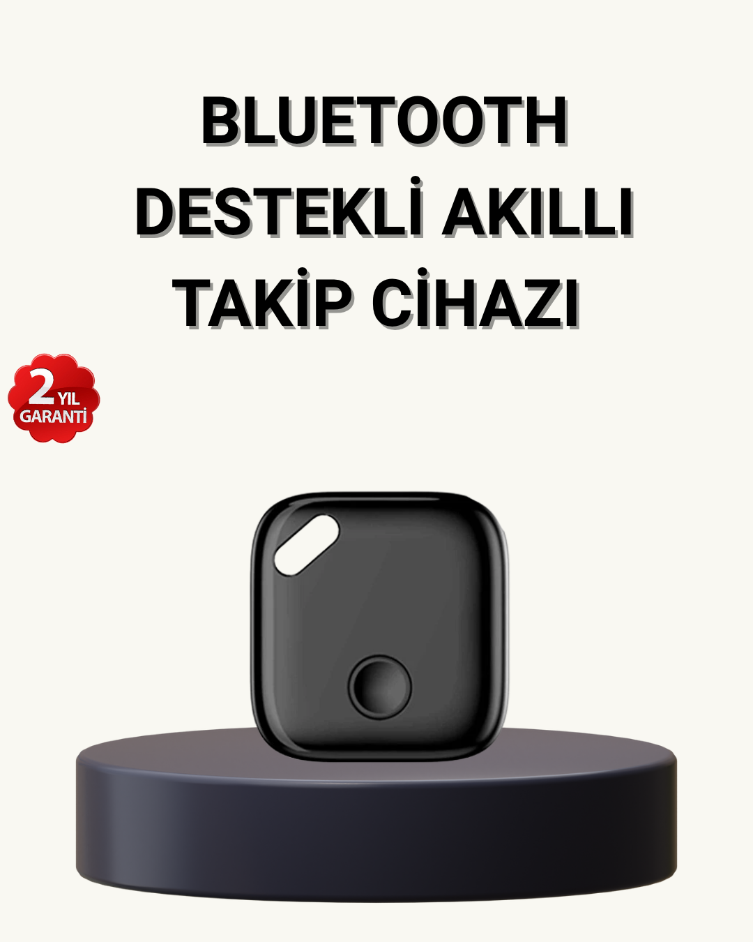 3-228 Bluetooth Akıllı Takip Cihazı Kompakt Tasarımlı ve Uzun Pil Ömürlü - vipsepet - Görsel 1