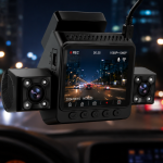 Araç İçi Güvenlik Kamerası 4 Lensli Full HD Kayıt Destekli Sistem - Vipsepet