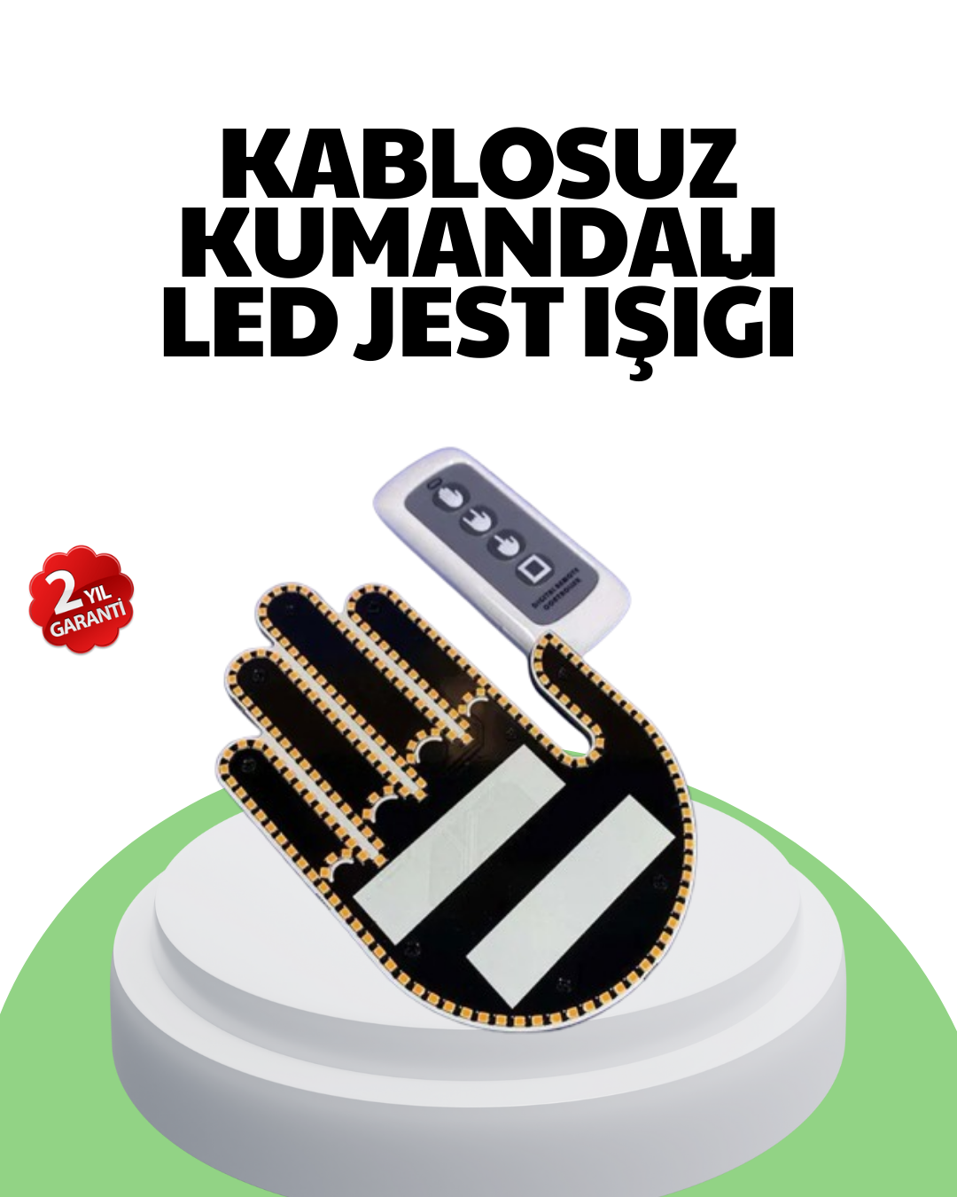 3-23 203 LED’li Yüksek Görünürlüklü Jest Işığı - Vipsepet - Görsel 1