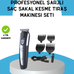 Ergonomik Profesyonel Tıraş Makinesi Saç Sakal Kesme ve Düzeltme - vipsepet