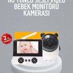 Görüntülü Bebek Monitörü 4.3 İnç Ekran ve Sesli İletişim - vipsepet