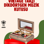 Piyano Şeklinde Balerinli Müzik Kutusu Takı Bölmeli Şık Model - Vipsepet