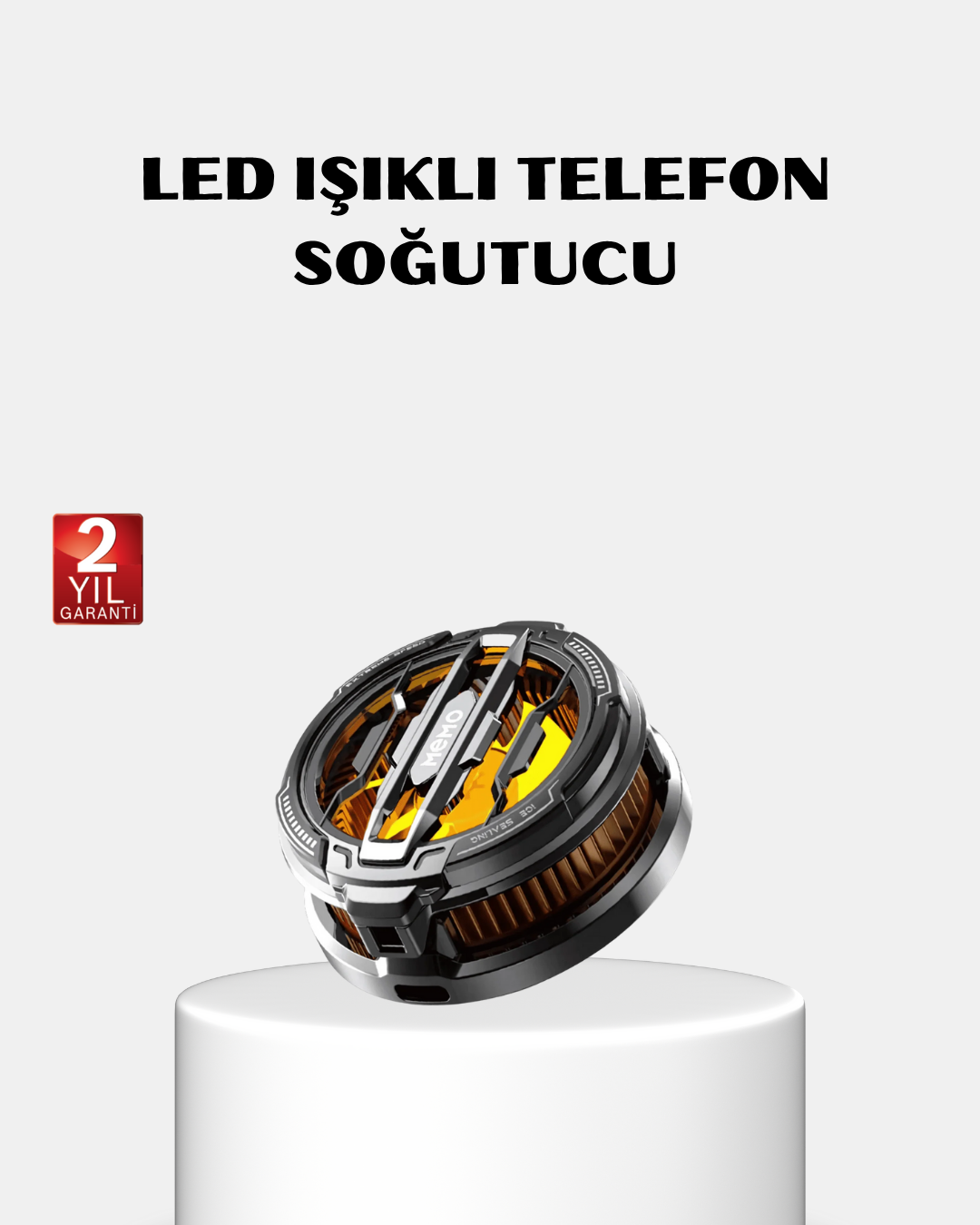 3-26 Mobil Oyun Telefon Soğutucusu Yarı İletken Hızlı Soğutmalı ve Sessiz Fanlı - Vipsepet - Görsel 1