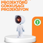 USB Şarjlı Taşınabilir Gün Batımı Projektör Lambası - Vipsepet