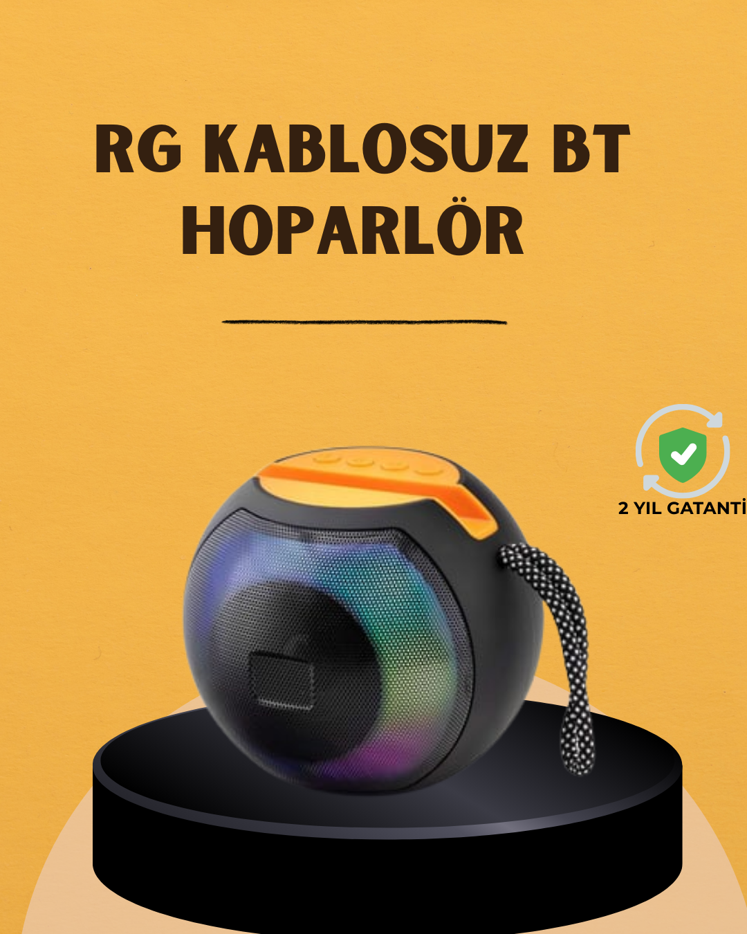 3-36 360° Stereo Surround Sesli Taşınabilir Hoparlör - Vipsepet - Görsel 1