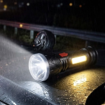 Uzun Menzilli Işıldak Şarjlı 9 LED 4 Kademeli Aydınlatma - Vipsepet
