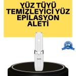 Taşınabilir Yüz Epilatörü Pürüzsüz ve Konforlu Epilasyon - Vipsepet