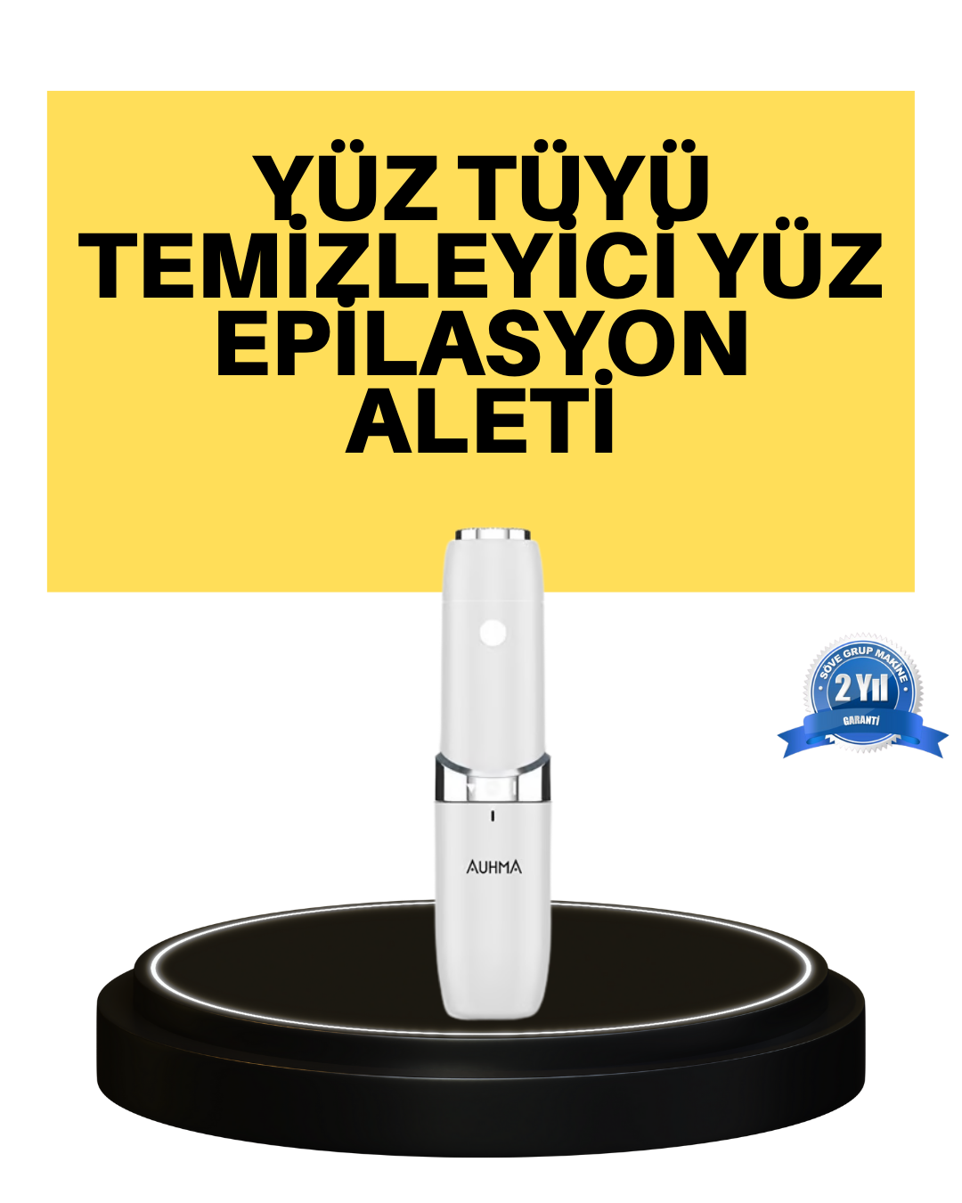 3-38 Taşınabilir Yüz Epilatörü Pürüzsüz ve Konforlu Epilasyon - Vipsepet - Görsel 1
