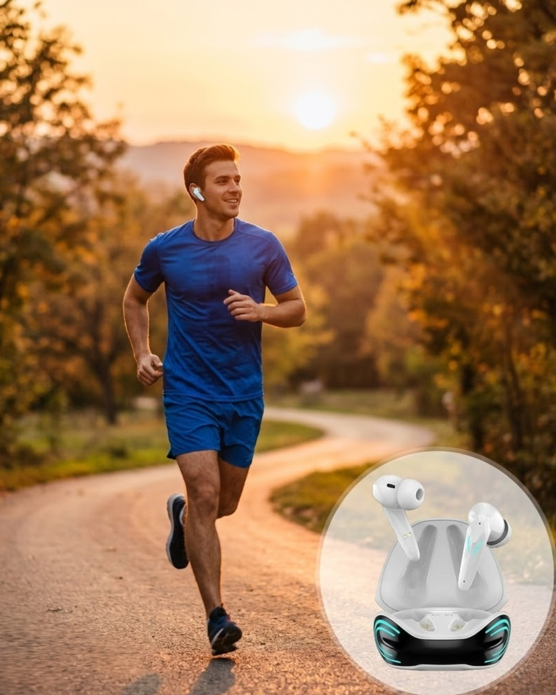 3-4 Bluetooth 5.1 Oyuncu Kulaklığı Gaming Kulaklık iPhone 13 iPhone 15 Samsung S21 Xiaomi Note 12 Uyumlu - Vipsepet - Görsel 1