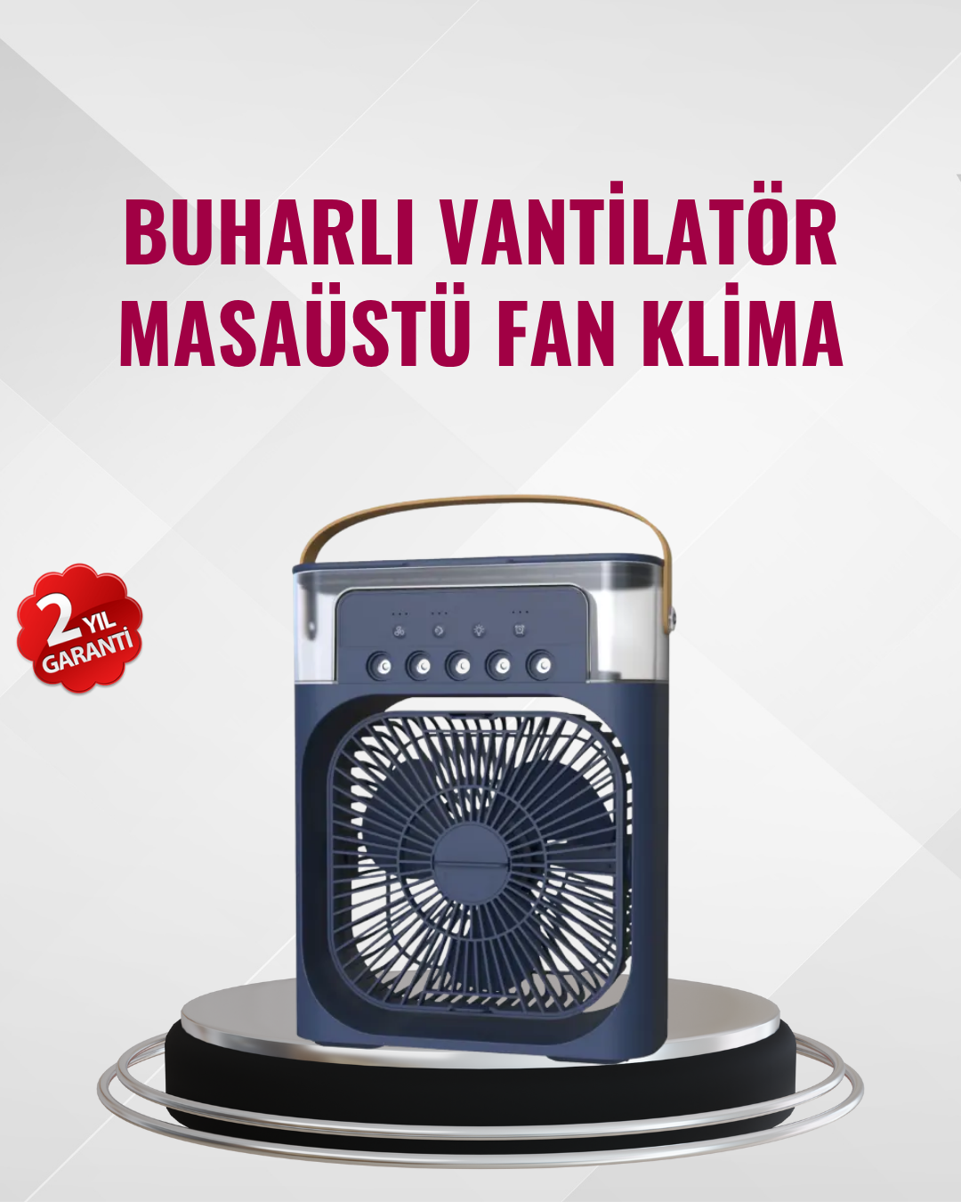 3-42 Enerji Tasarruflu Sessiz Çalışan Taşınabilir Soğutma Fanı - Vipsepet - Görsel 1