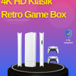 HDMI Çıkışlı Kablosuz 2 Kollu 4K Retro Oyun Kutusu - Vipsepet