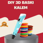 Çocuklar İçin Güvenli 3D Yazıcı Kalem - Vipsepet