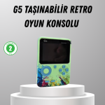 500 Oyunlu G5 Retro Mini Oyun Konsolu 3 İnç Ekran ve TV Desteği - Vipsepet