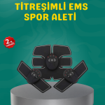 EMS Titreşimli Spor Cihazı Kas Geliştirme ve Yağ Yakma 2025 Seri Orijinal - Vipsepet