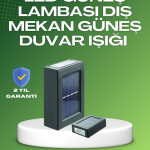 Dış Mekan Güneş Paneli ile Aydınlatma Lambası - Vipsepet