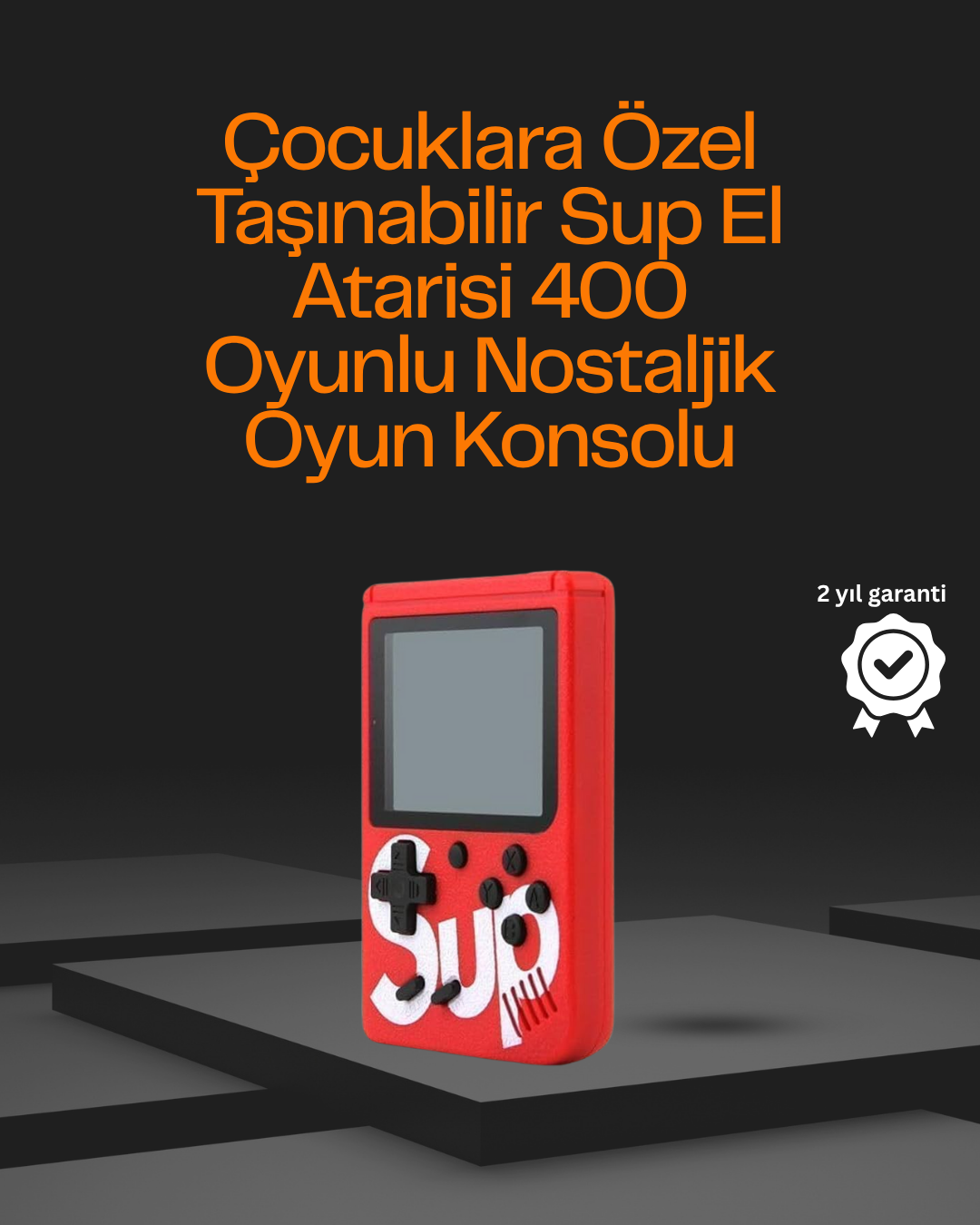 3-51 3 İnç Ekranlı Klasik Oyunlu El Konsolu - Vipsepet - Görsel 1
