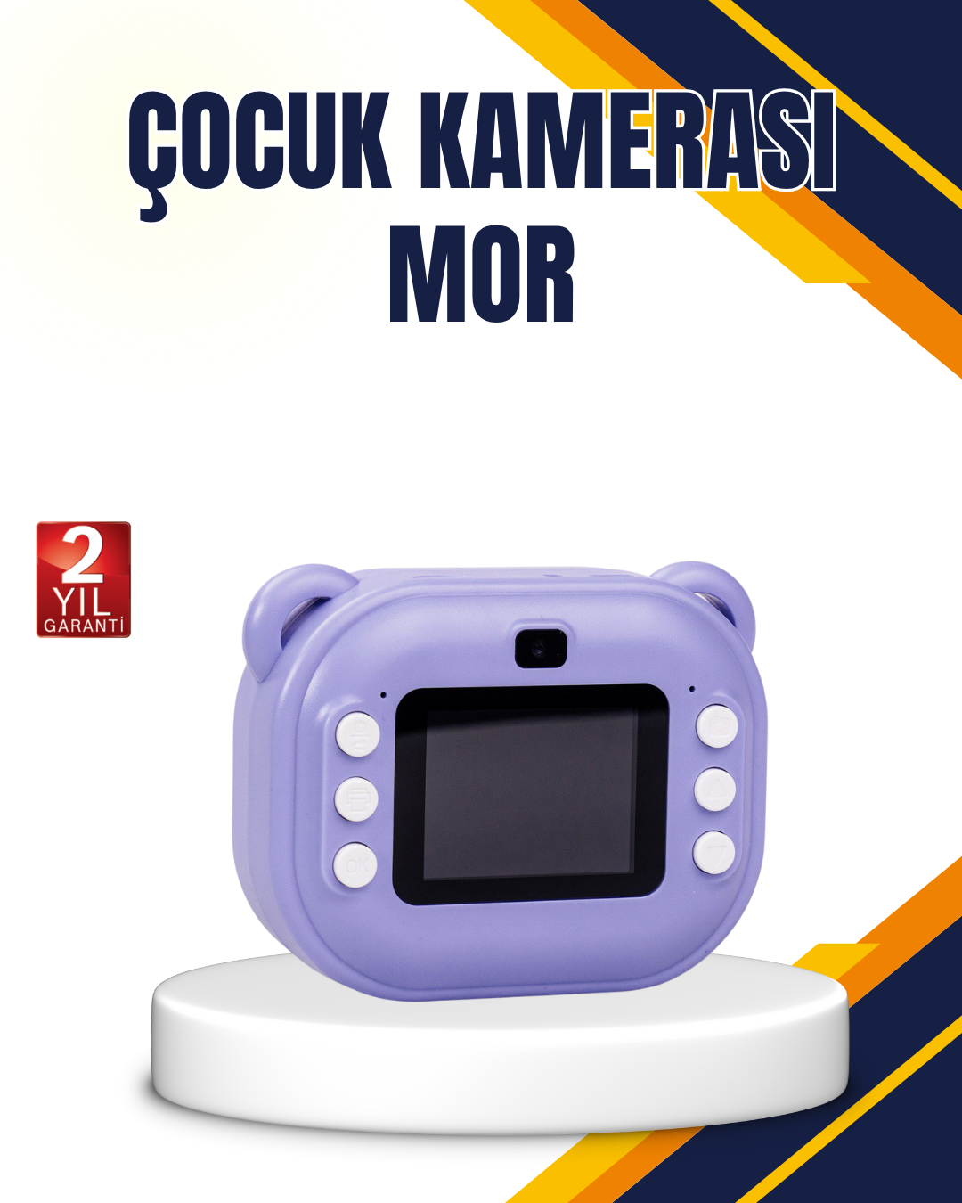 3-59 18 Efektli Şipşak Kamera – Oyunlu, Müzik Çalarlı ve Anında Baskı Özellikli - Vipsepet - Görsel 1