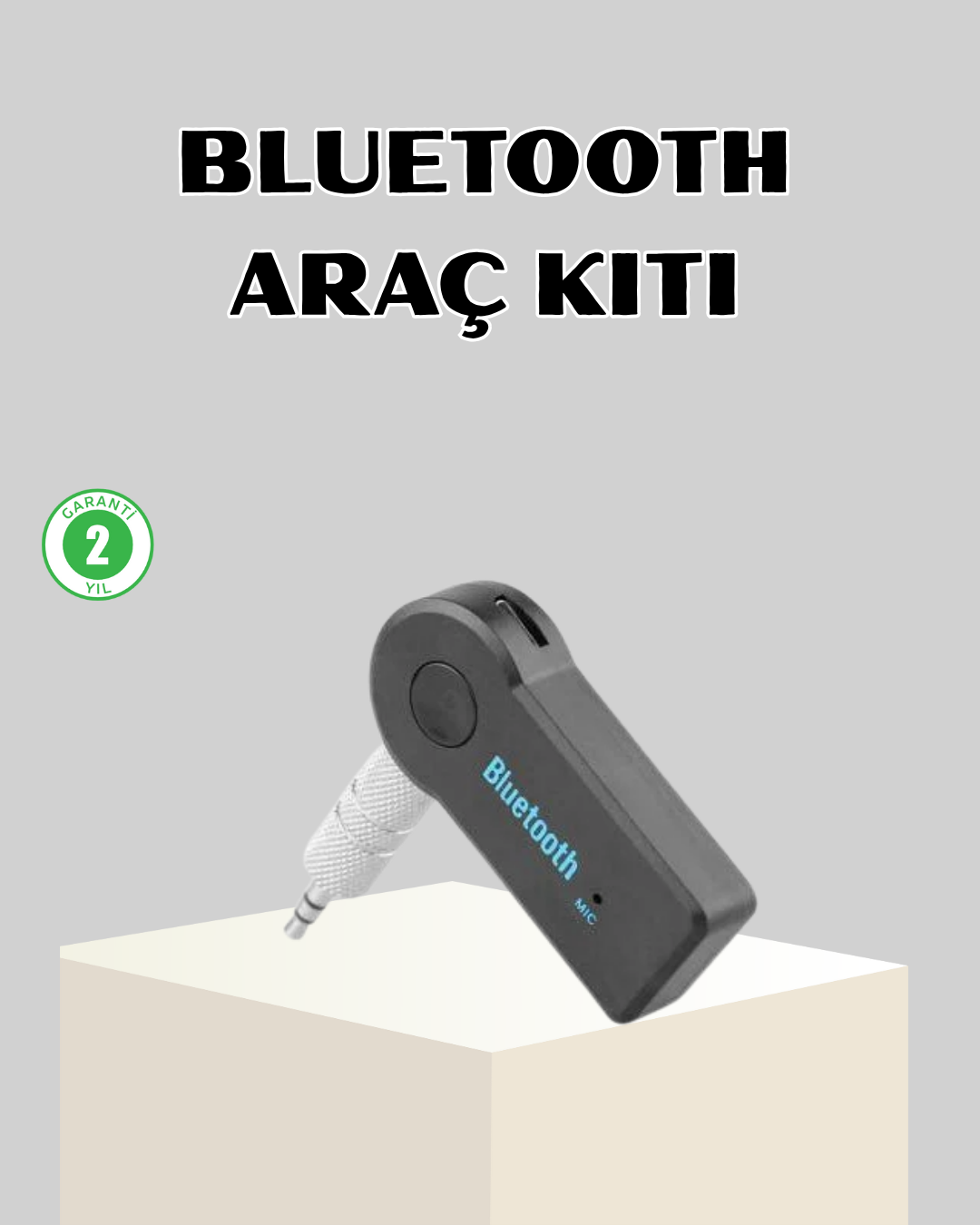 3-61 Bluetooth Araç Kiti AUX MP3 Çalar Kablosuz Eller Serbest Cihaz - Vipsepet - Görsel 1