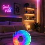 USB Girişli RGB Neon Şerit Led TV Oda Masa Dekor Işığı - Vipsepet