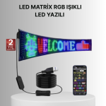 Gece Kullanıma Uygun  Pixel RGB LED Panel Estetik Atmosfer Işığı - Vipsepet