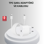Yeni Nesil 20W USB-C Hızlı Şarj Cihazı iOS Tam Uyumlu - Vipsepet