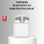 Dokunmatik Kontrollü 2. Nesil Bluetooth 5.0 Uzun Pil Ömürlü Kulaklık - vipsepet