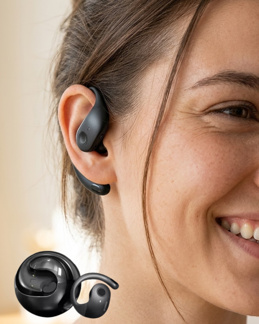 3-73 36 Saat Kullanım Bluetooth Kulaklık Gürültü Engelleme Spor Kulaklık - vipsepet - Görsel 1