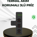 Masa Üstü Çoklu Priz USB ve Type-C Çıkışlı Güç Dağıtıcı - Vipsepet
