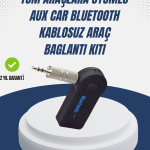 Bluetooth Destekli AUX Müzik ve Konuşma Cihazı - Vipsepet