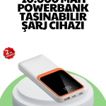 10000 mAh Hızlı Şarj Destekli Powerbank – Hafif, Kompakt ve Güvenli - vipsepet